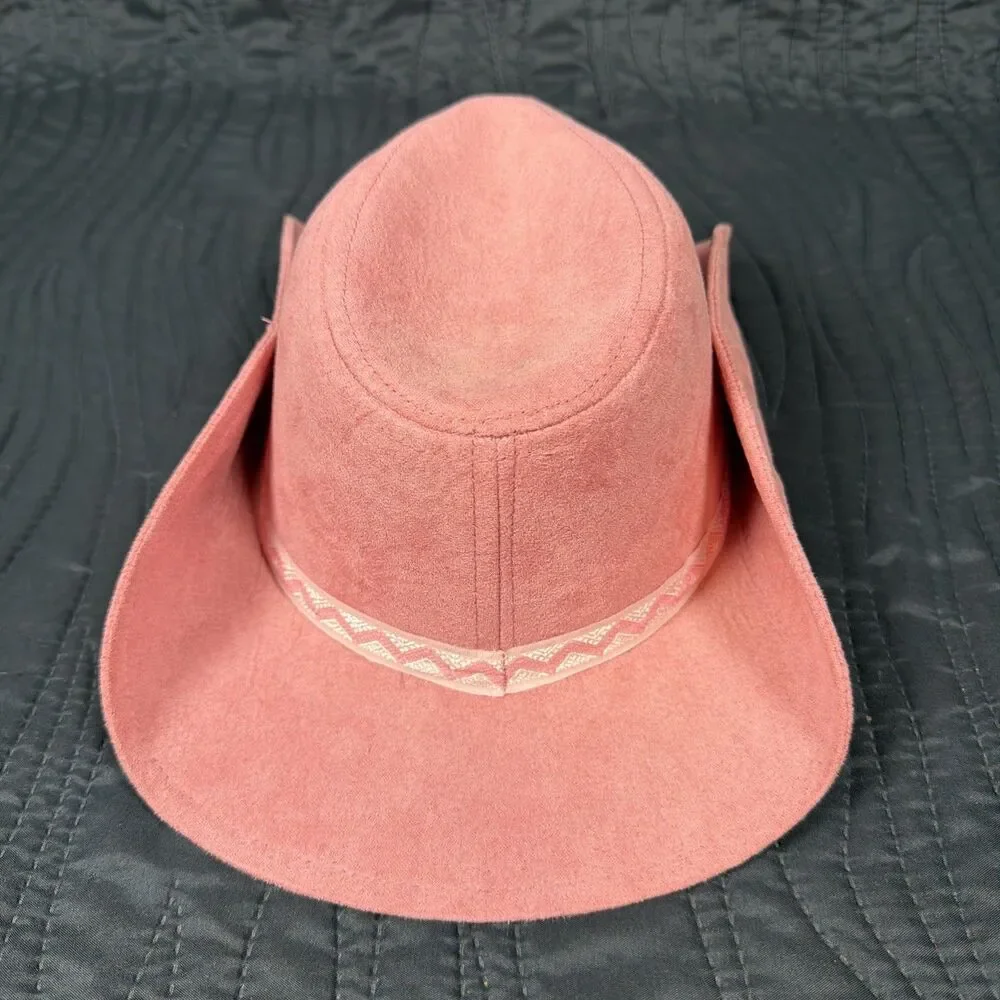 Rising Star Toddler Pink Faux Suede Cowgirl Cowboy Hat Western Costume